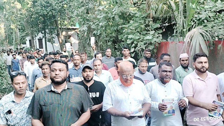 ধানের শীষের সমর্থনে চট্টগ্রাম-৮ আসনে গণসংযোগ শুরু