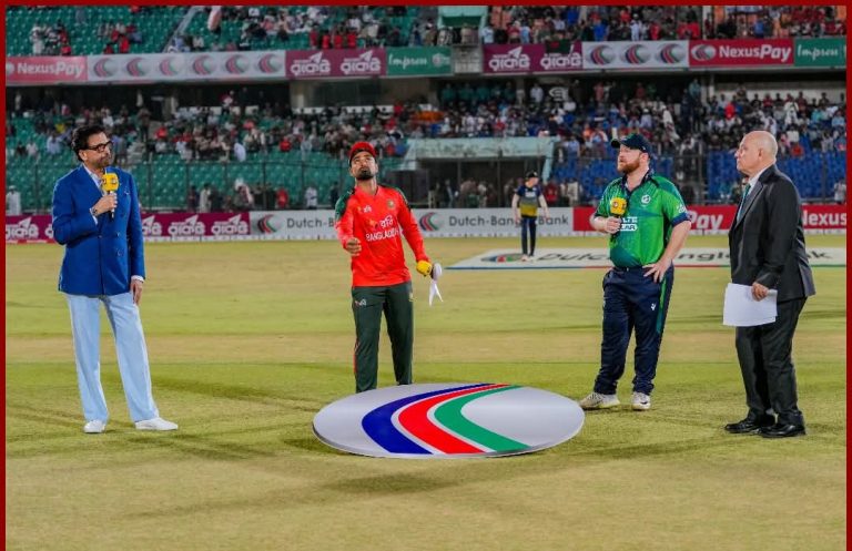 প্রথম টি টোয়েন্টিতে আইরিশদের বিপক্ষে টস জিতে ফিল্ডিংয়ে বাংলাদেশ
