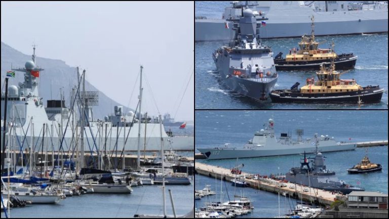 যুক্তরাষ্ট্রের সঙ্গে উত্তেজনা, এবার একযোগে চীন-রাশিয়া-ইরানের যুদ্ধজাহাজ